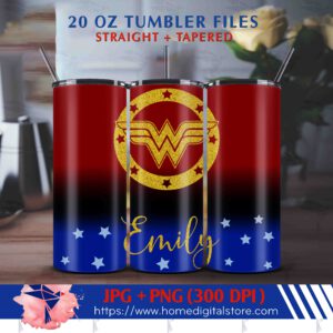 Wonder Woman Tumbler Wrap