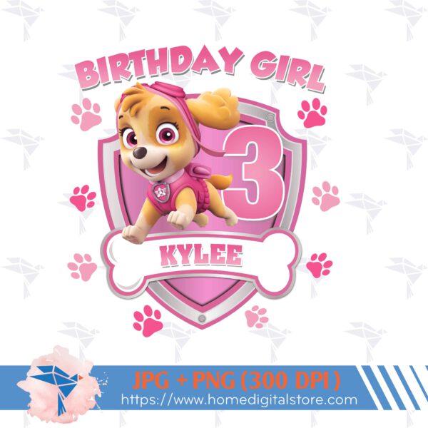 Birthday Girl Paw Patrol