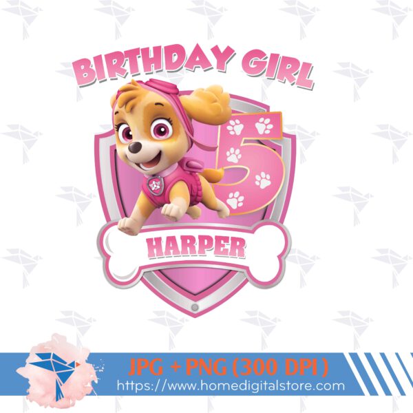 Birthday Girl Paw Patrol