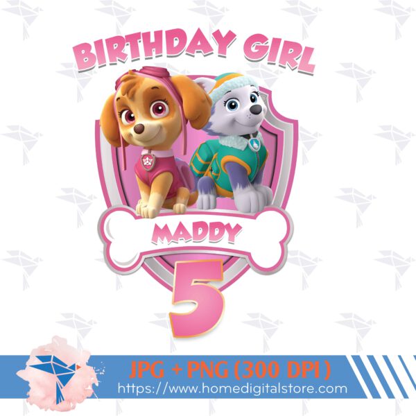 Paw Patrol Birthday Girl