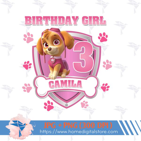 Birthday Girl Paw Patrol