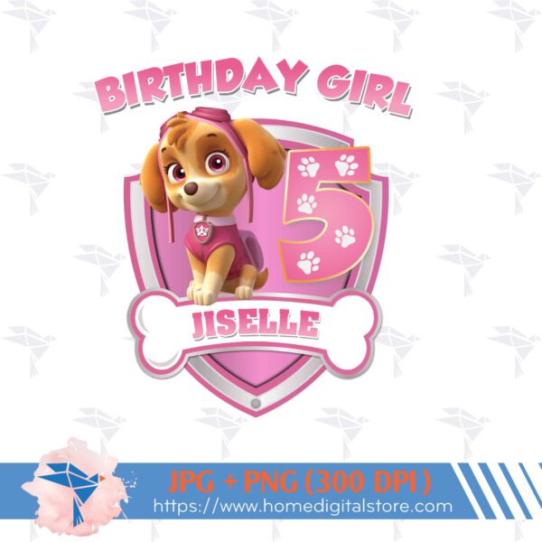 Paw Patrol Birthday Girl