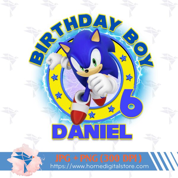 Birthday Boy Sonic