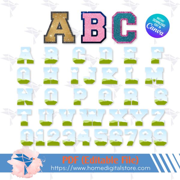 Sport Font Canva Frame